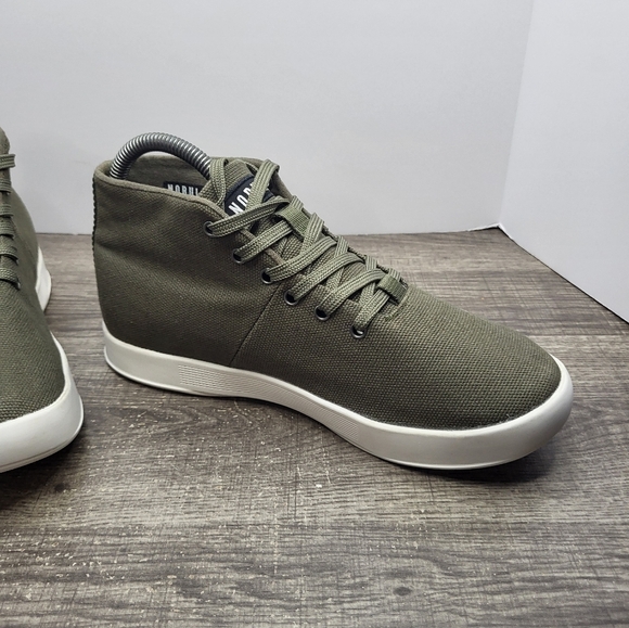 NOBULL Recs Canvas Unisex  - Women's Sz 8  Mens 6 Green - Picture 3 of 10